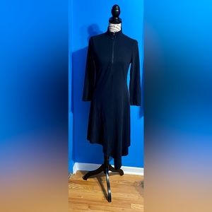 Akris Punto Navy Blue Long Sleeve Dress size 8